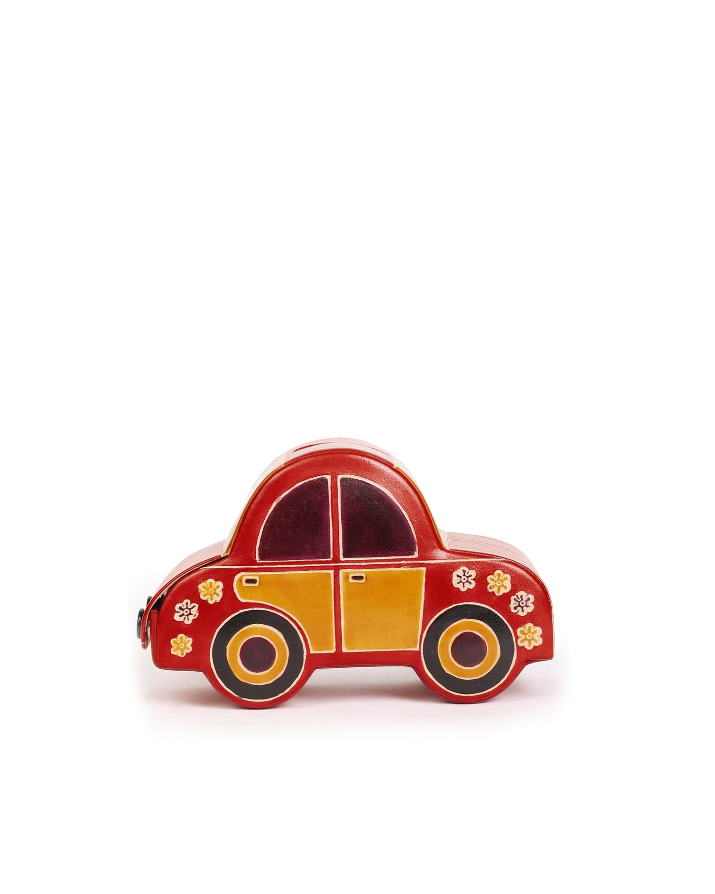 Taxi Chennai Money Bank Handcrafted Leather Shantiniketan