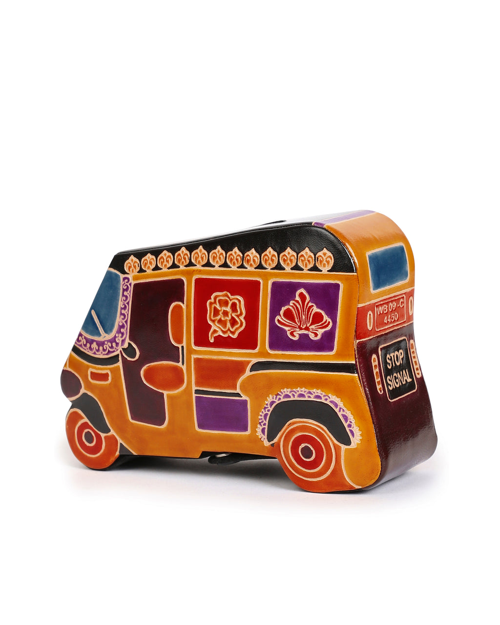 Auto South Money Bank Handcrafted Leather Shantiniketan
