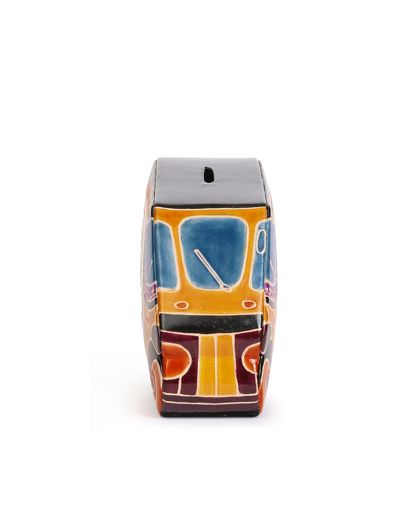 Auto South Money Bank Handcrafted Leather Shantiniketan