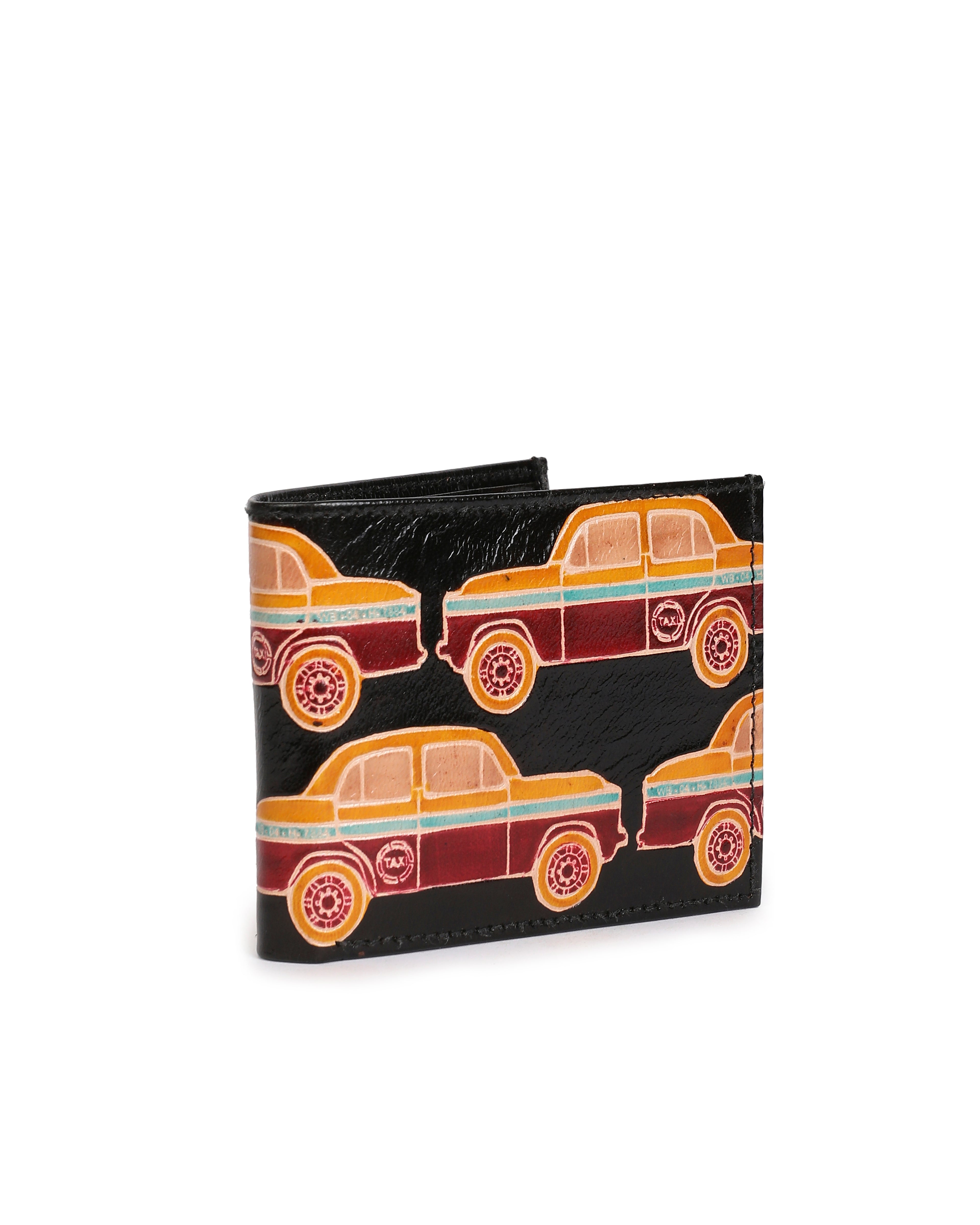 Wallet Taxi Handcrafted Leather Shantiniketan
