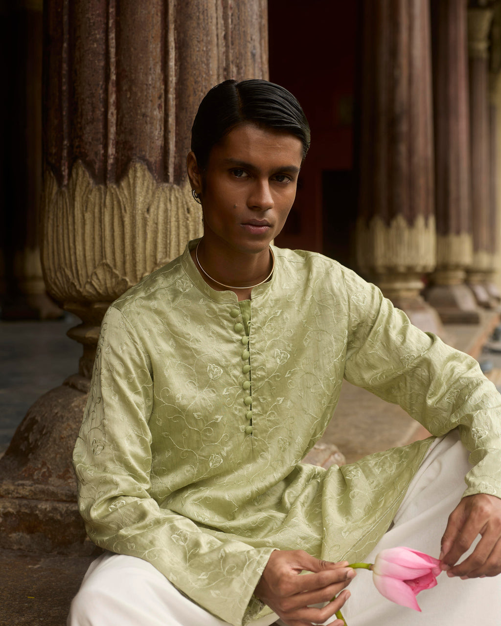 Roonkh- Dhaani- Short kurta