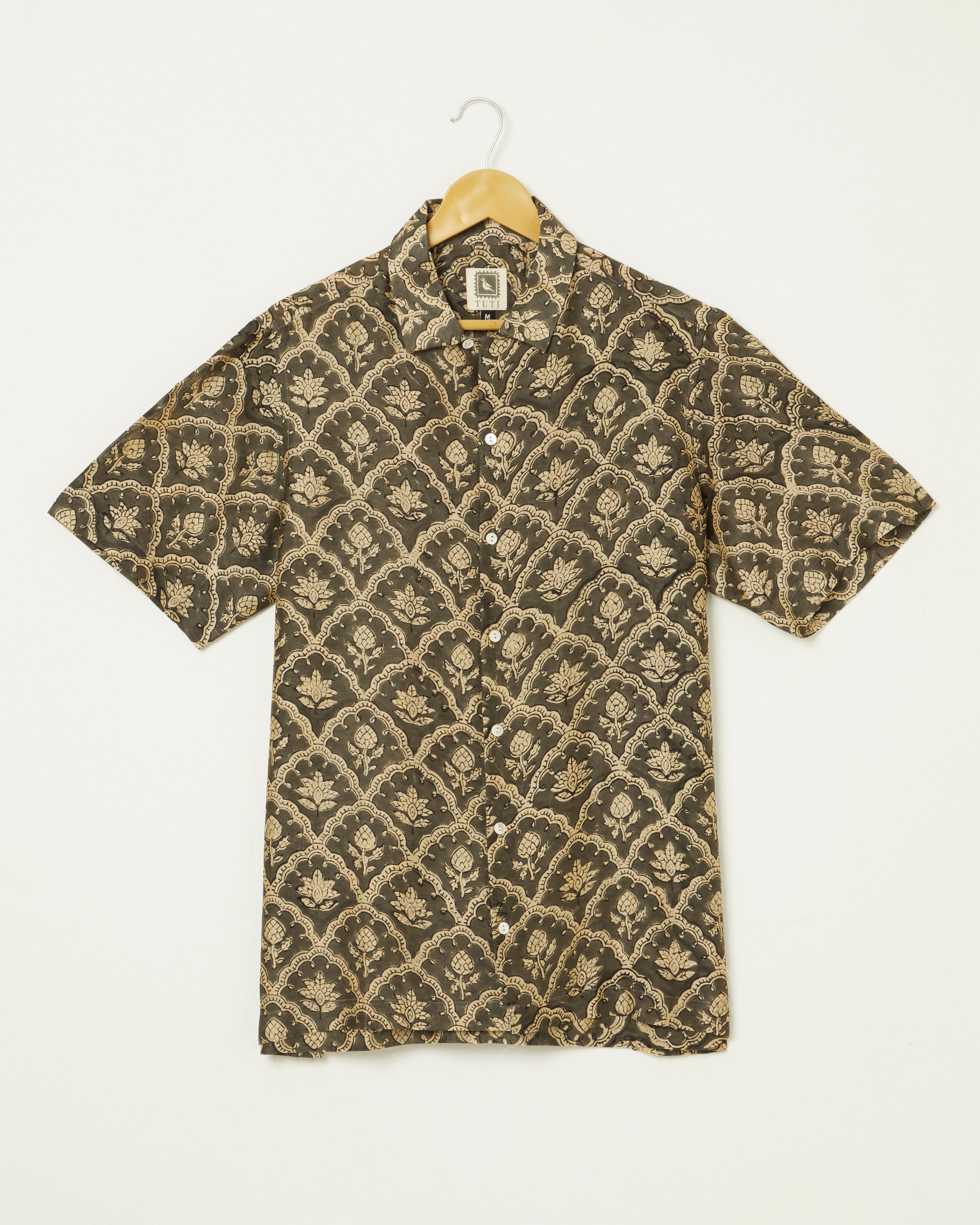 Raina Pure Chanderi Silk Shirt