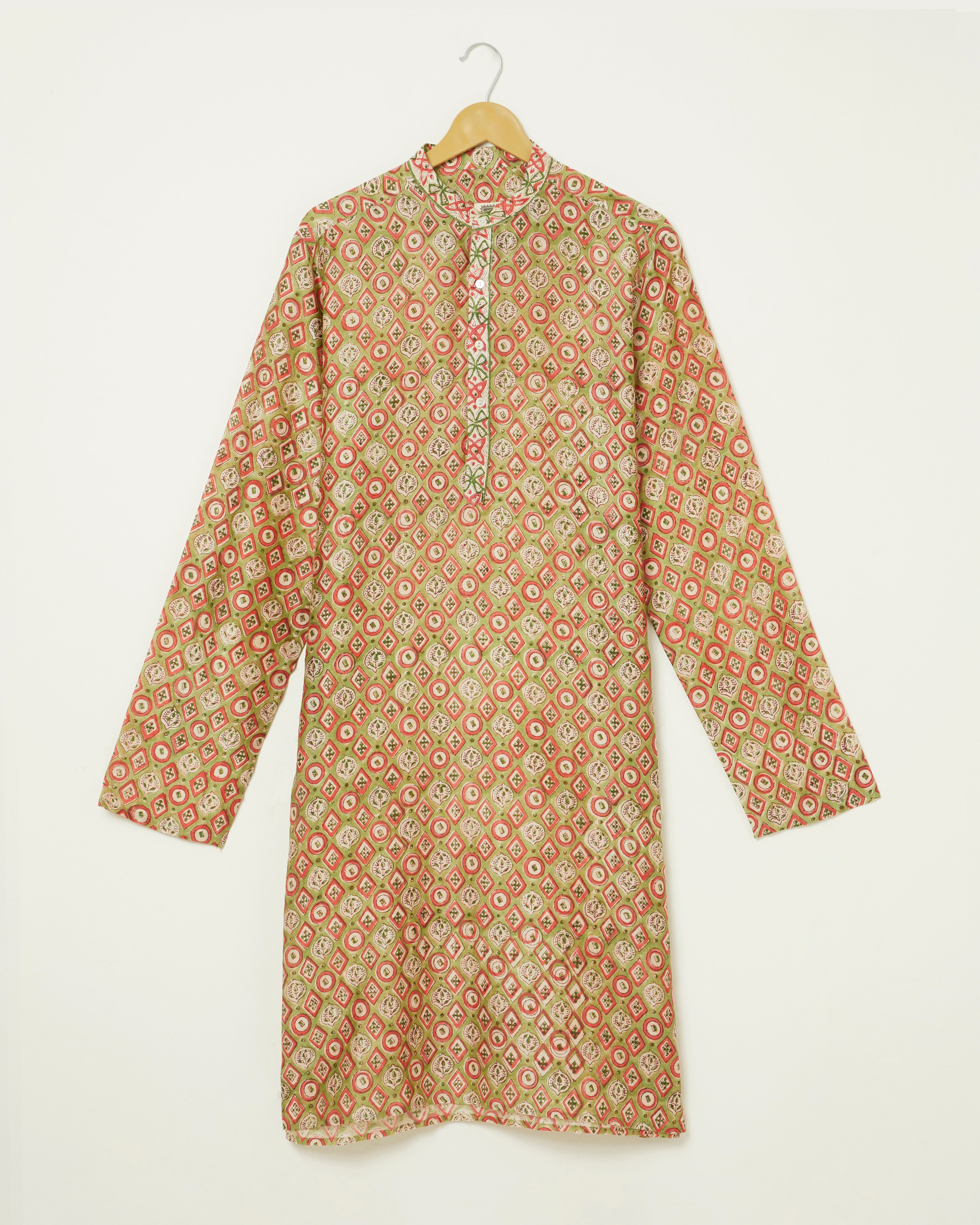 Barfi Pure Chanderi Silk Kurta