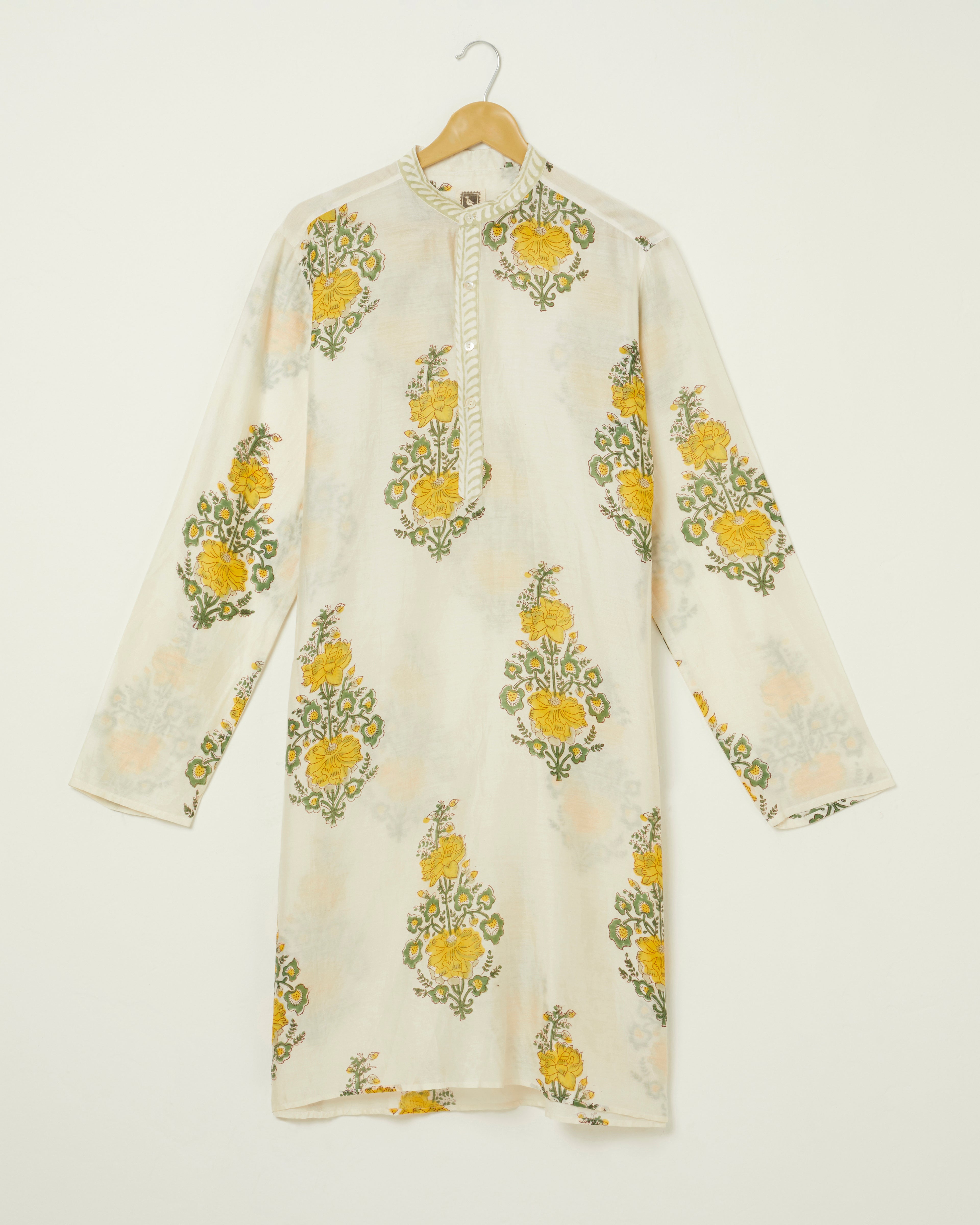 Guldaan Pure Chanderi Silk Kurta