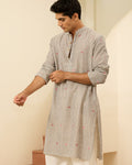Rekha Phul Jamdani Kurta