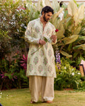 Sadabahar Guldaan Mint Kurta