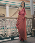 Ratan Red Saree