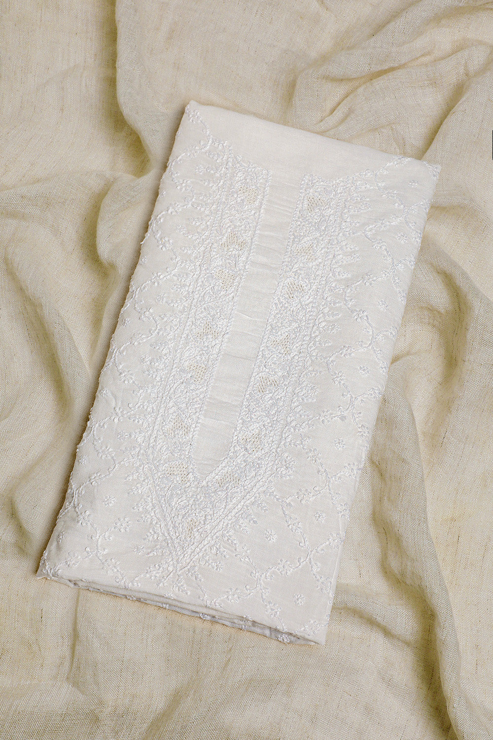 Mir Cotton Linen Unstitched Kurta (E)