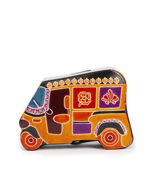Auto South Money Bank Handcrafted Leather Shantiniketan