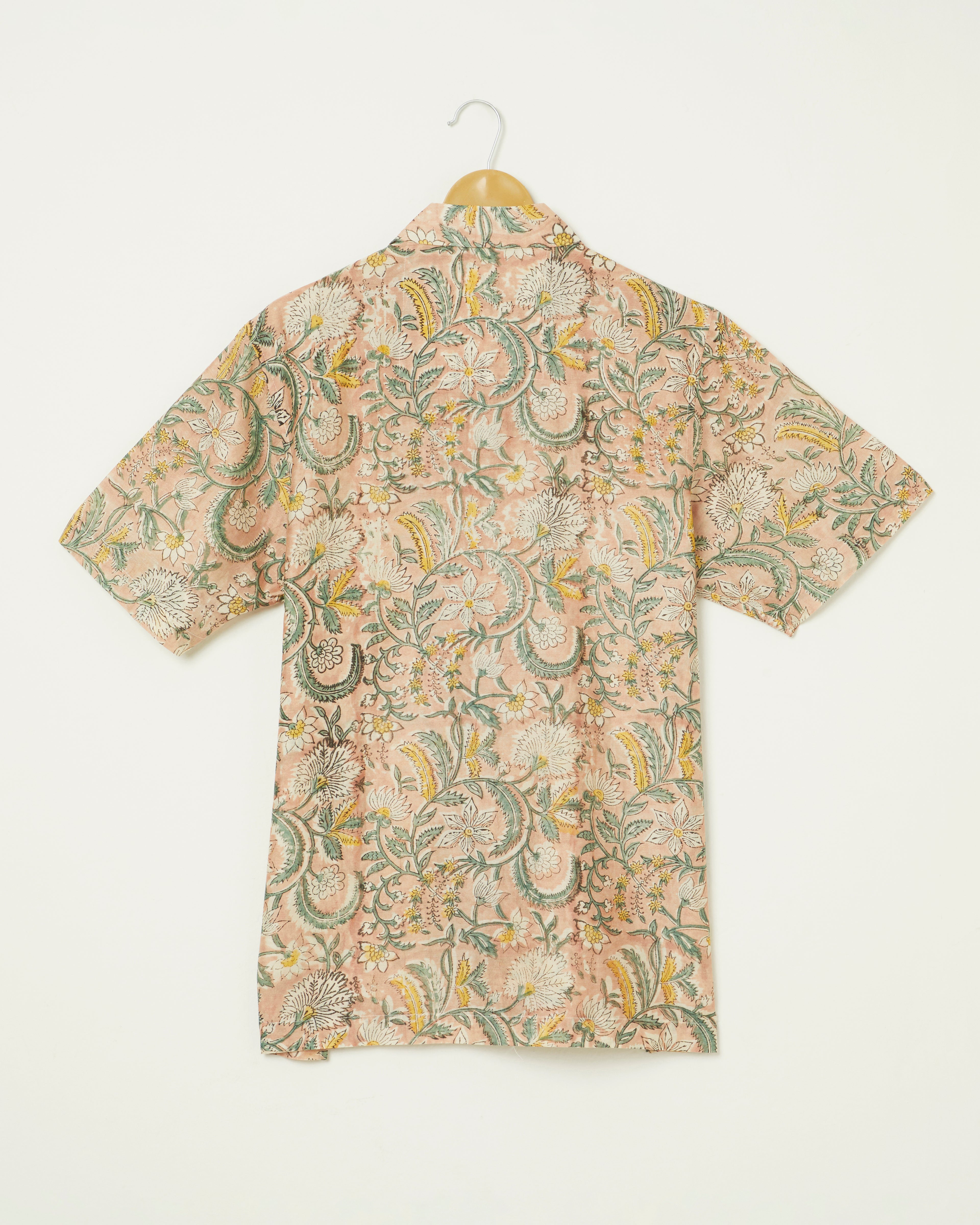 Gulabi Pure Chanderi Silk Shirt