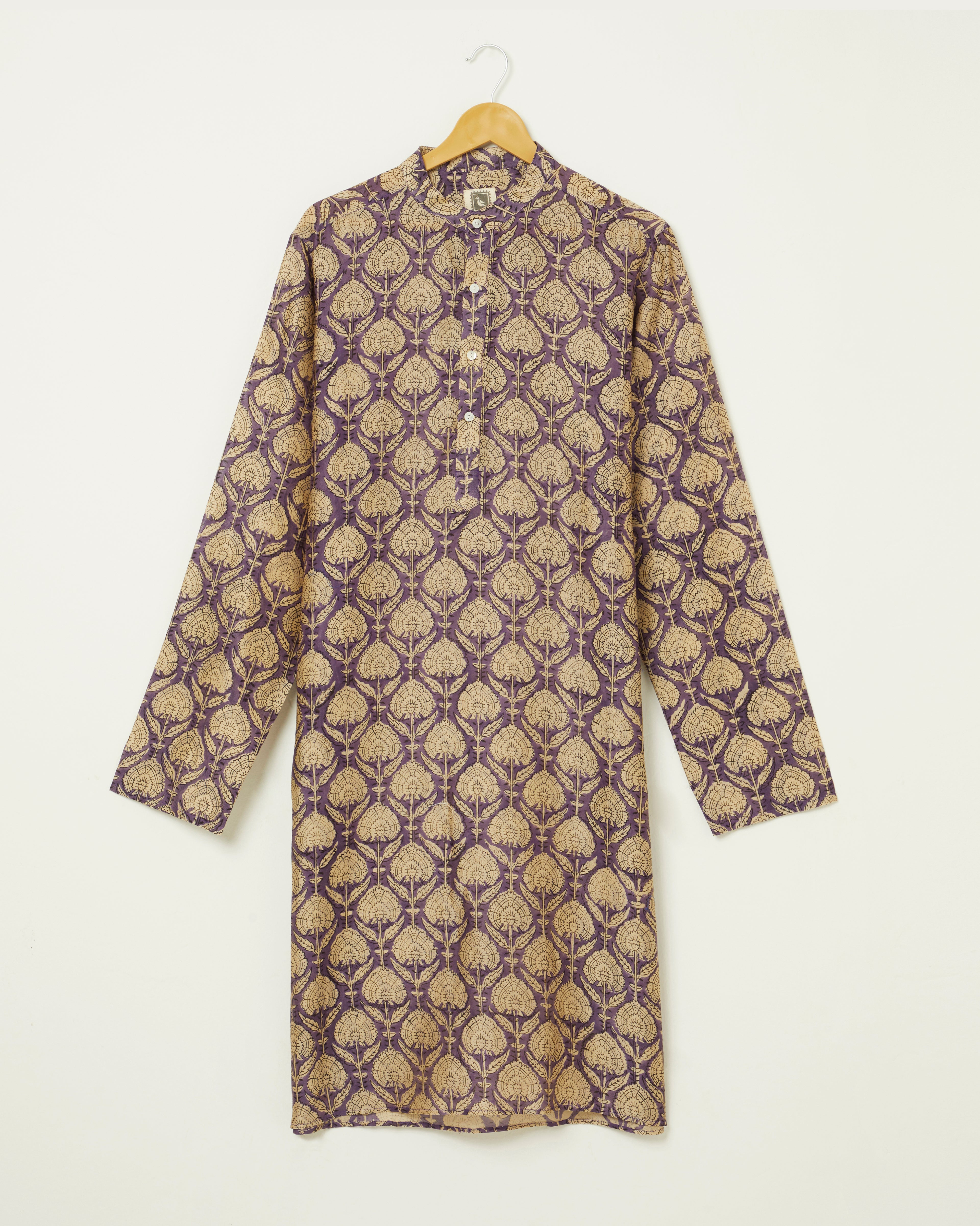 Guldavari Pure Chanderi Silk Kurta