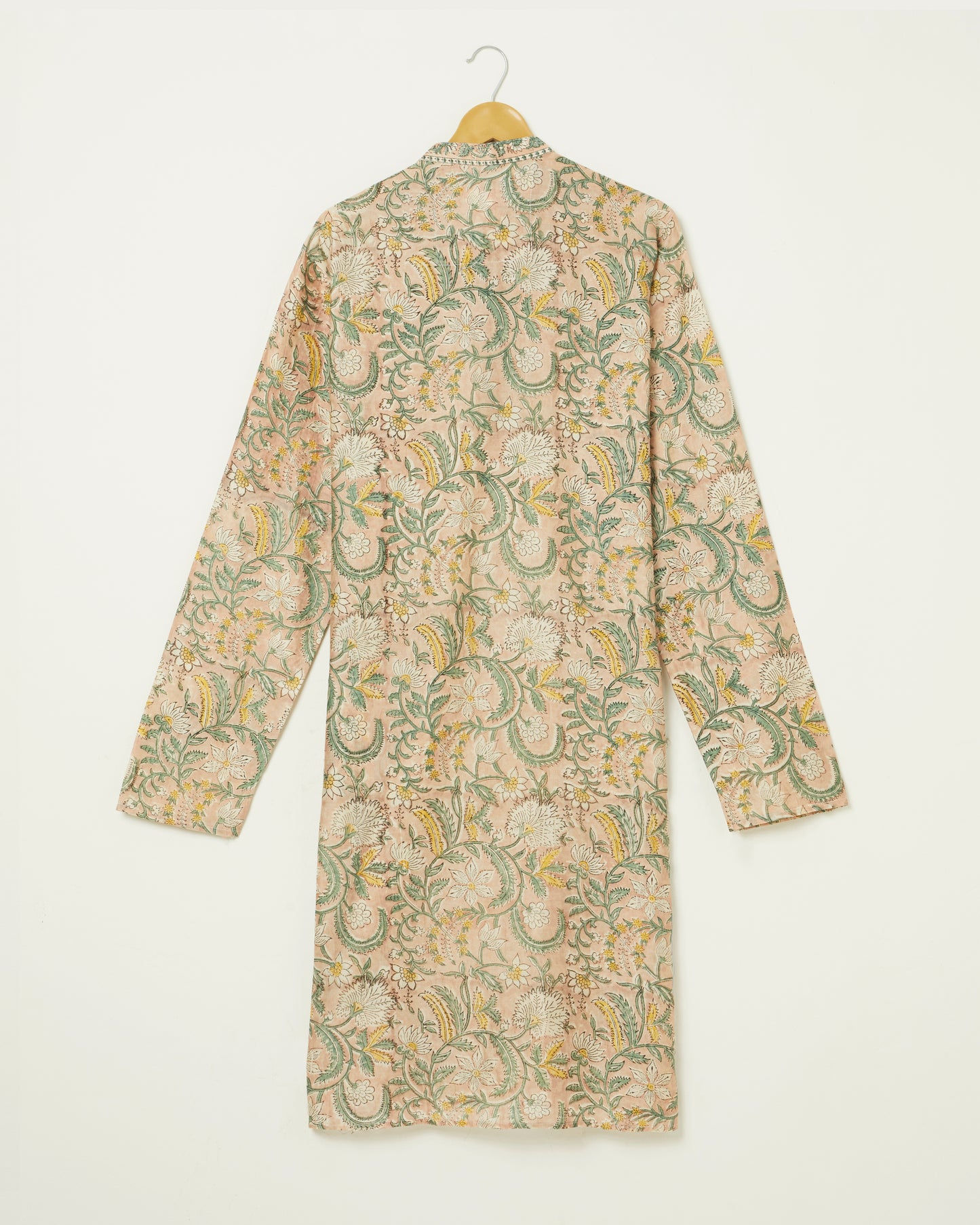 Gulabi Pure Chanderi Silk Kurta