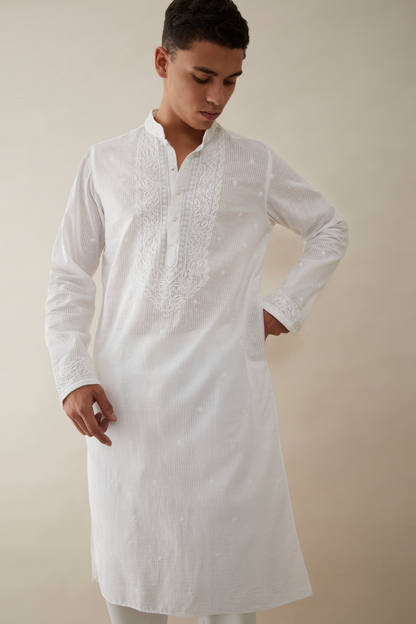 Cotton Chikankari Kurta