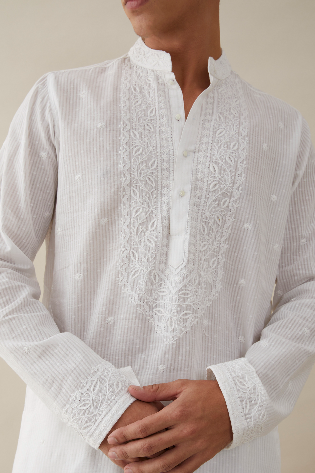 Cotton Chikankari Kurta