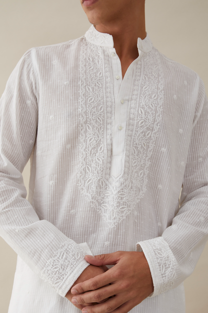 Cotton Chikankari Kurta