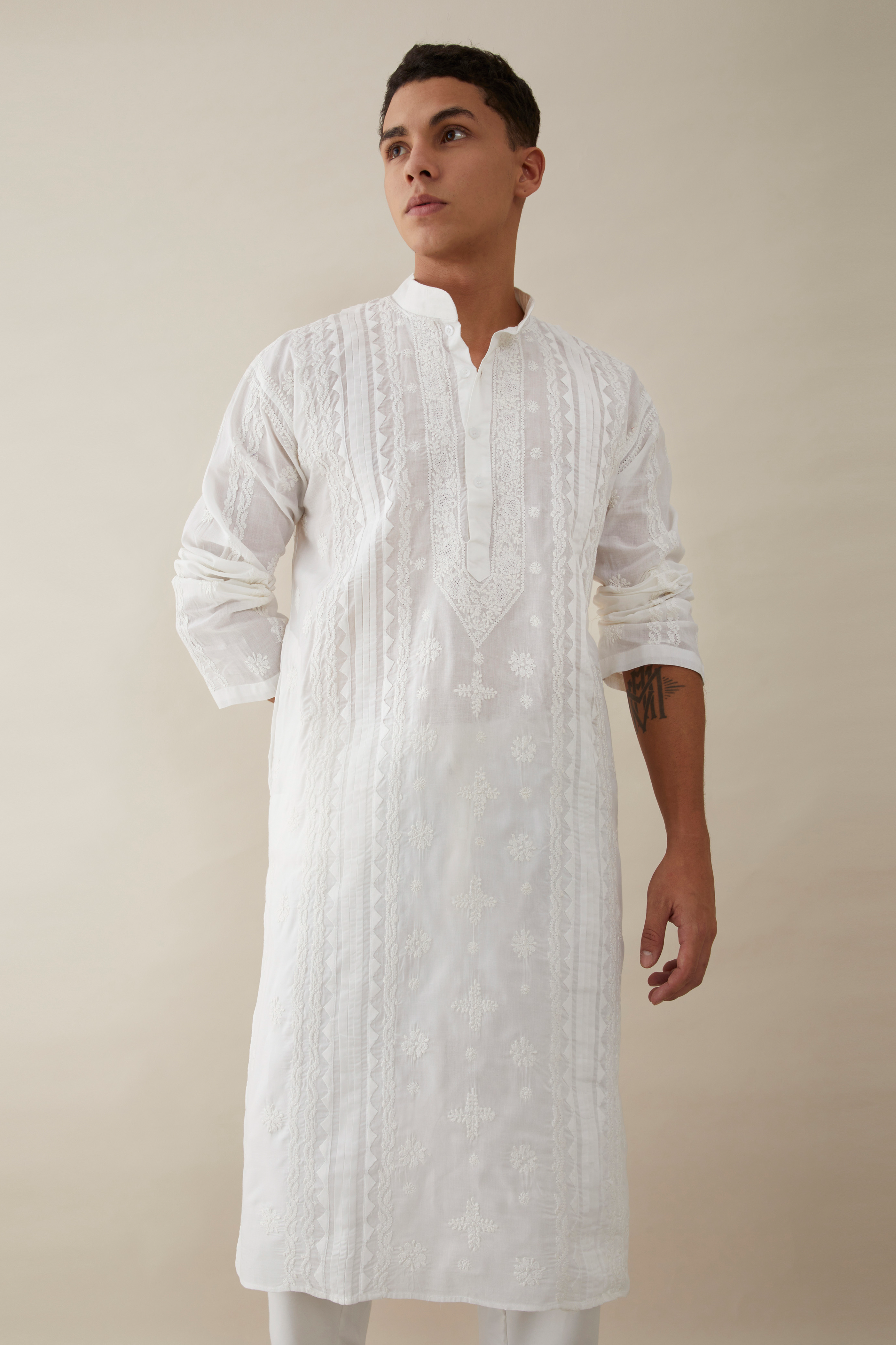 Cotton Chikankari Kurta
