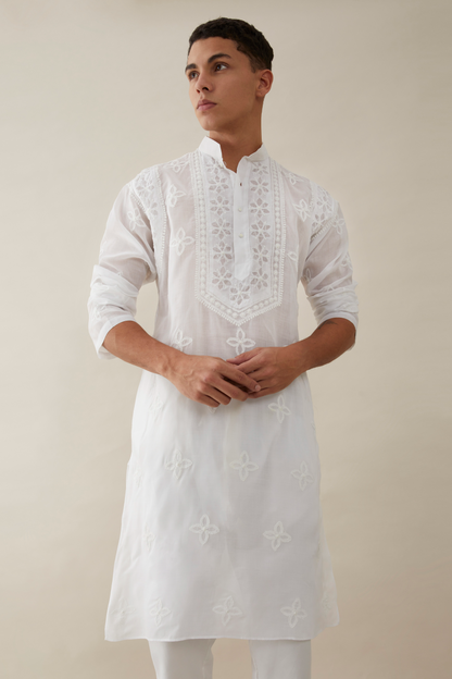 Cotton Chikankari Kurta