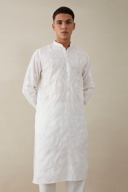 Cotton Chikankari Kurta