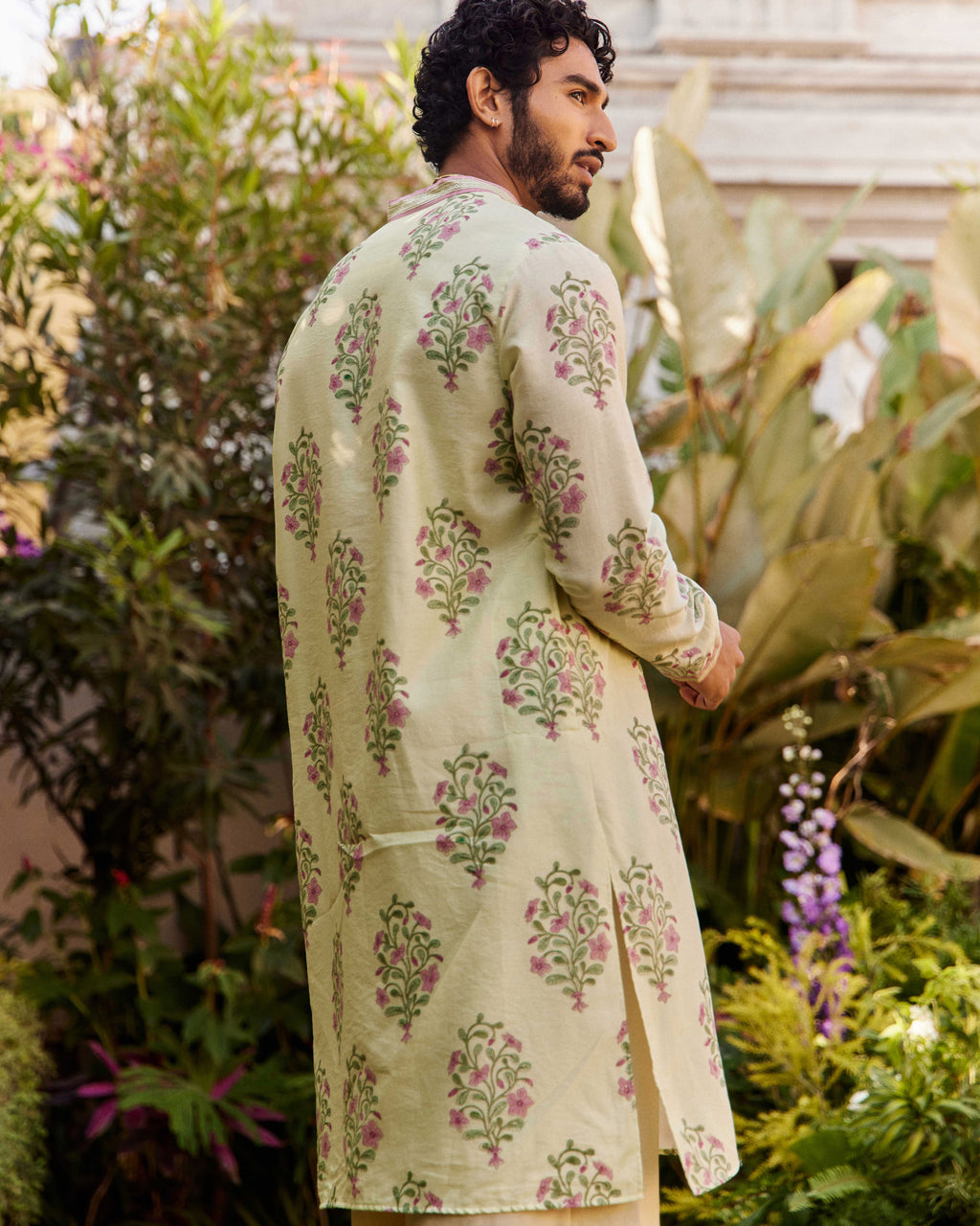 Sadabahar Guldaan Mint Kurta