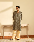 Kakkar Ajrakh Mashru Kurta
