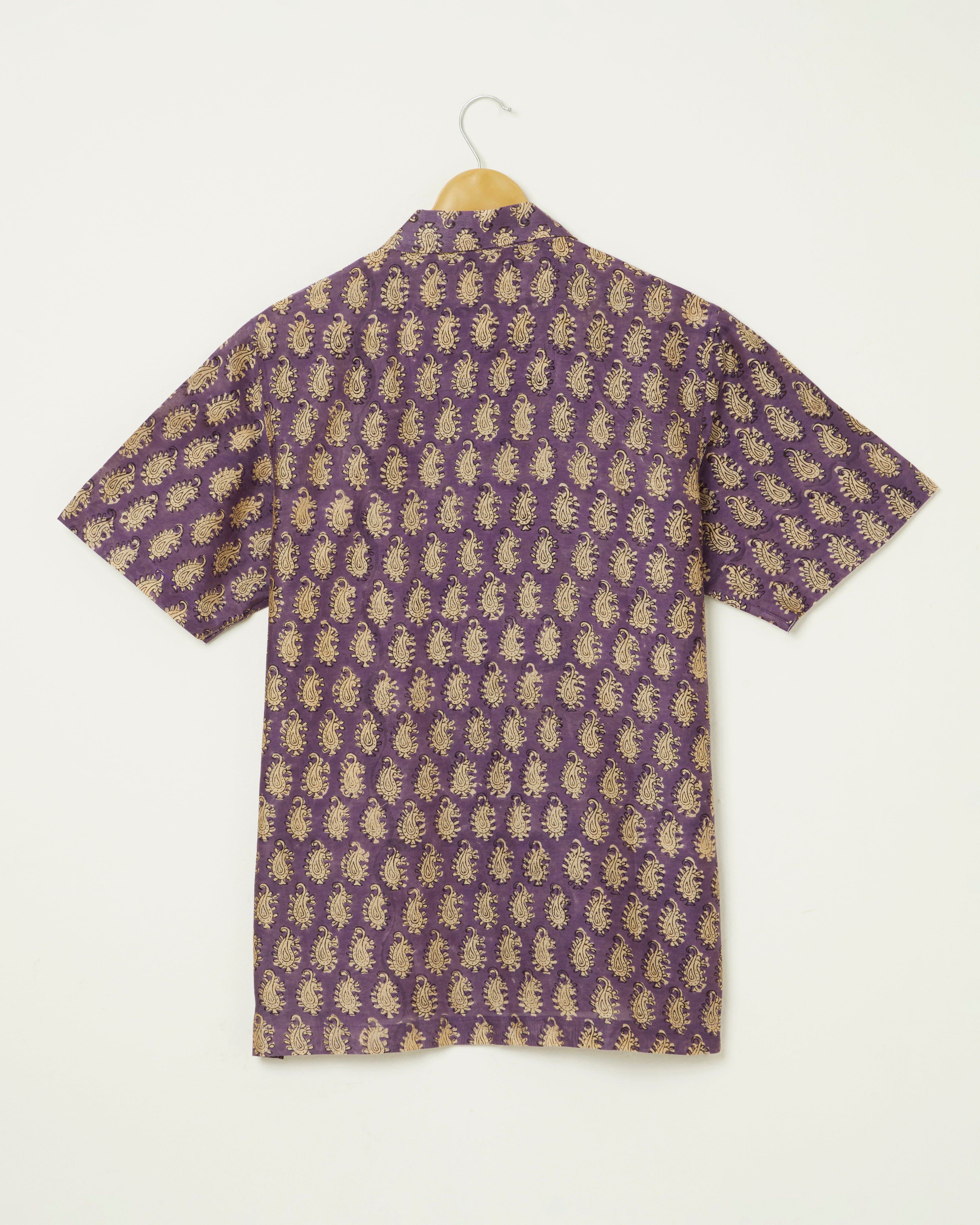 Baingani Pure Chanderi Silk Shirt