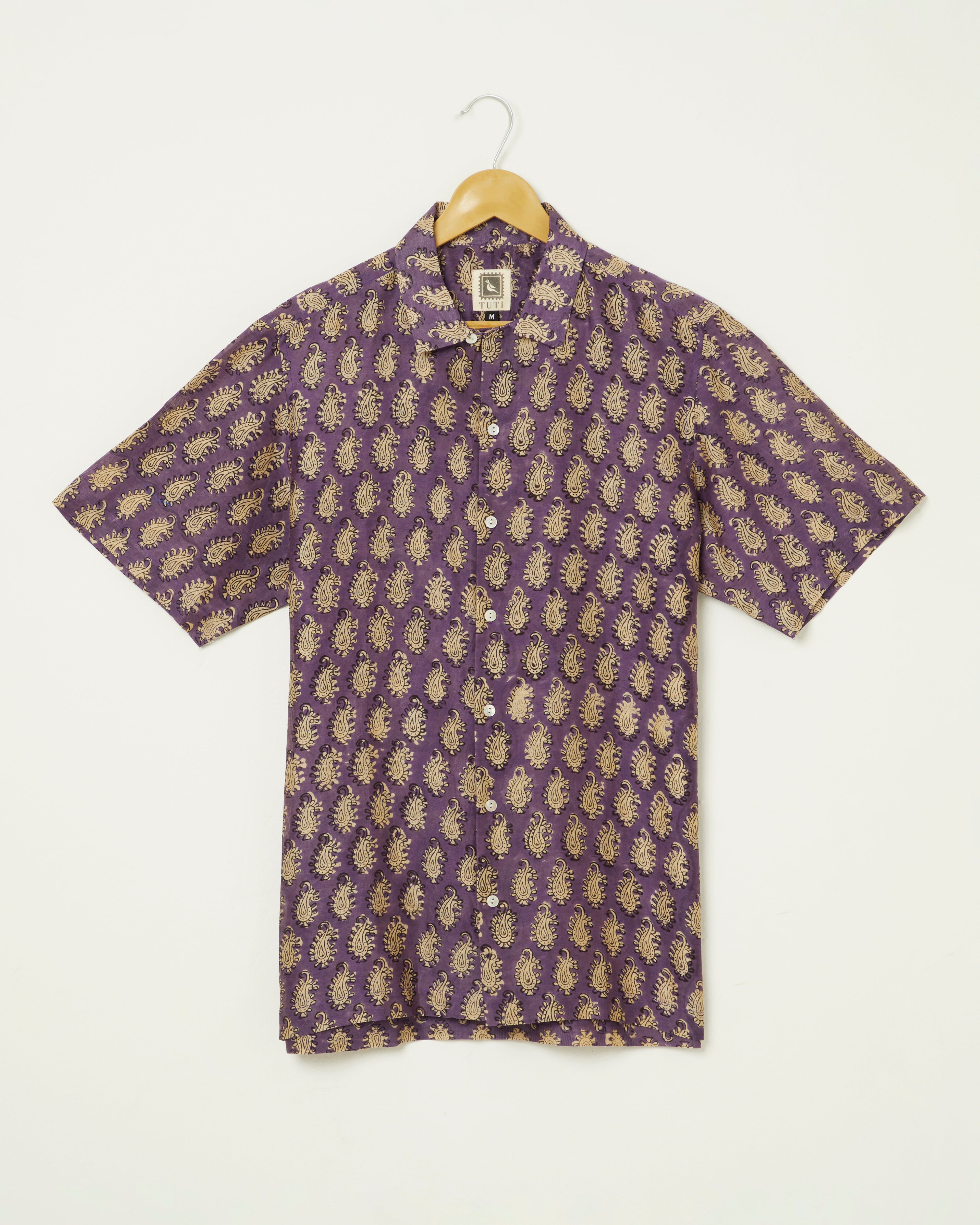 Baingani Pure Chanderi Silk Shirt