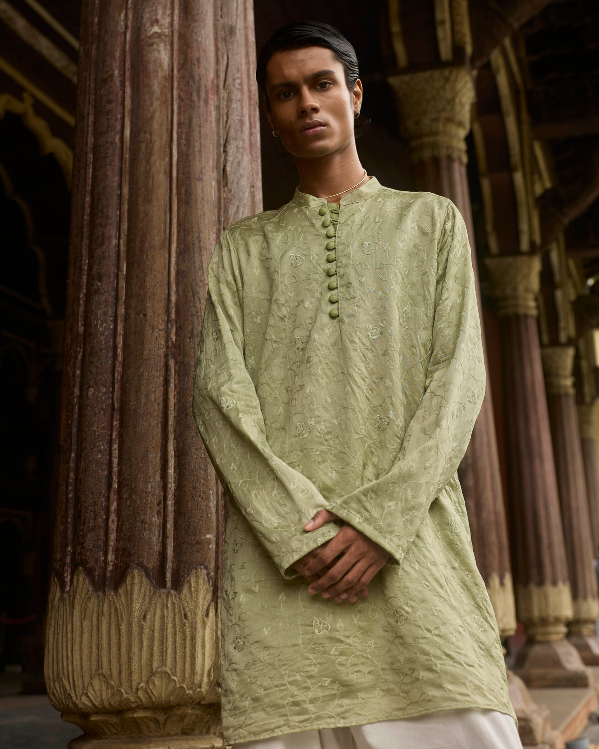 Roonkh- Dhaani- Short kurta