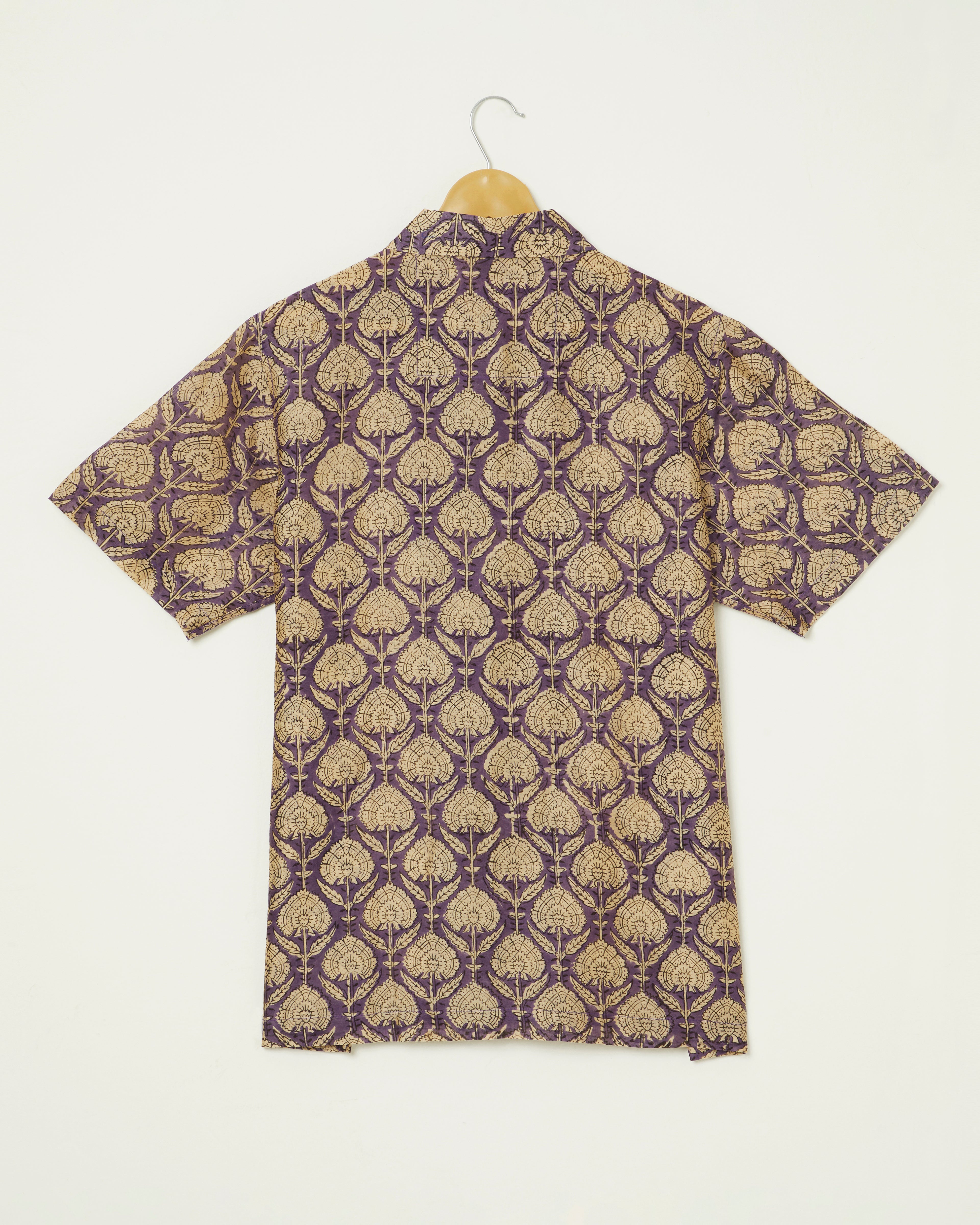 Guldavari Pure Chanderi Silk Shirt