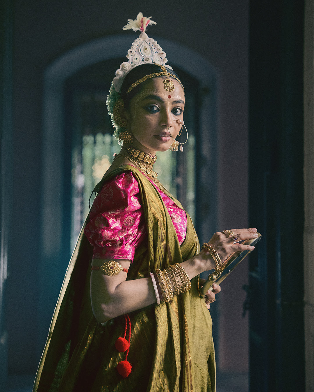 Mrinmoyee Olive Saree