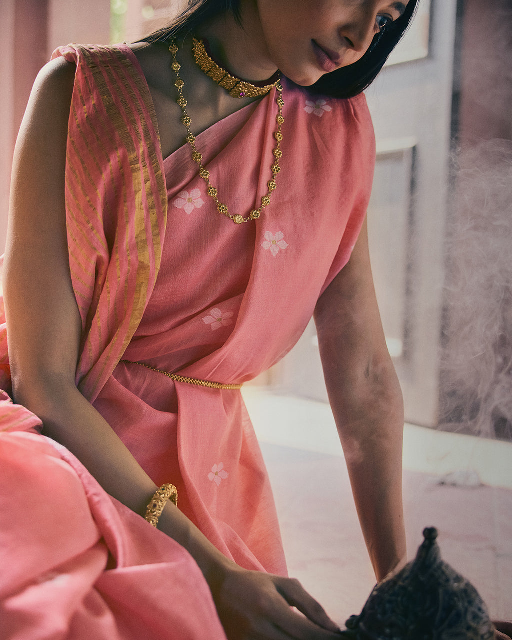Ratan Pink Saree
