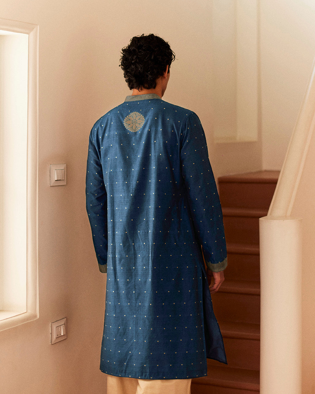 Niladri Jamdani kurta