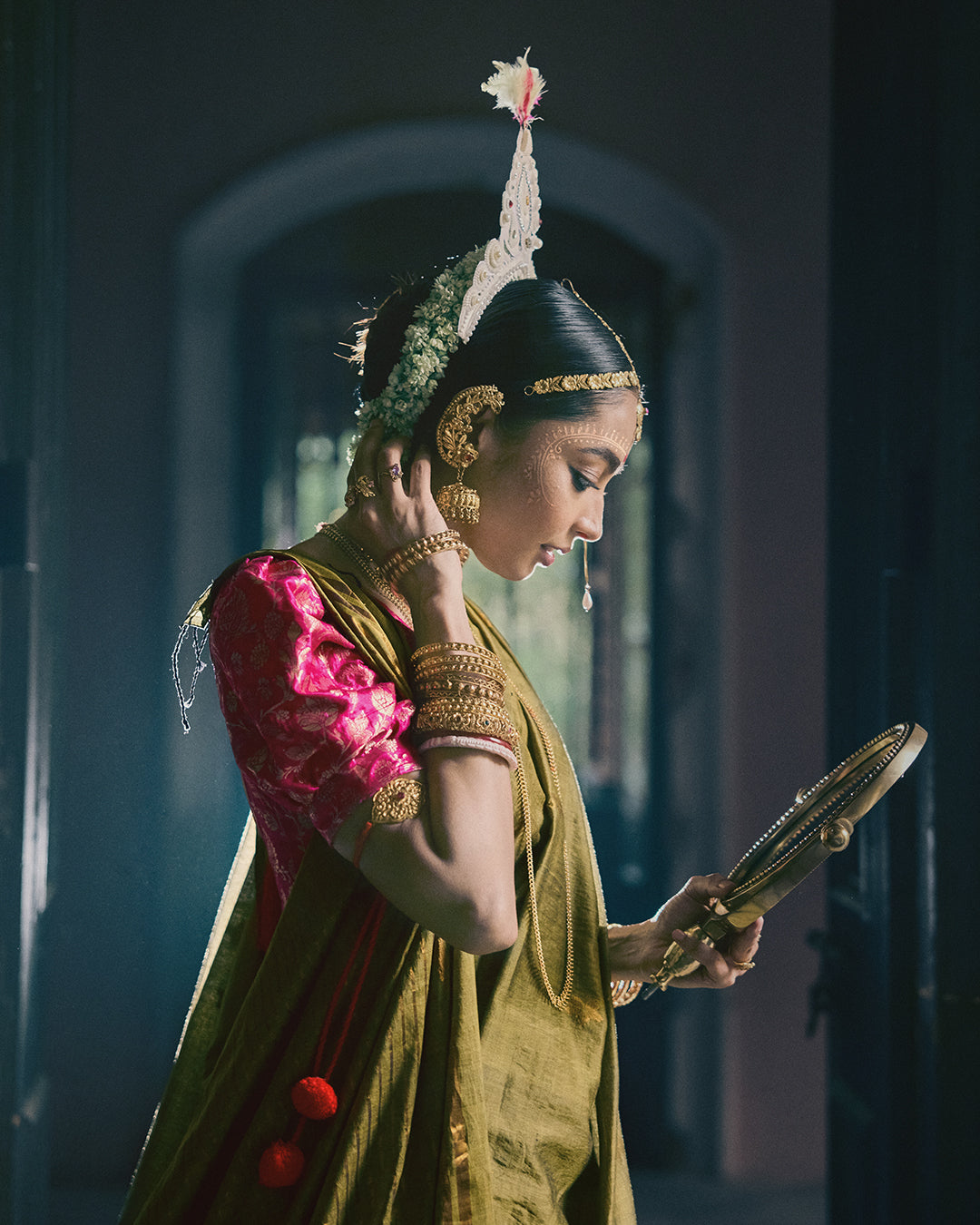 Mrinmoyee Olive Saree