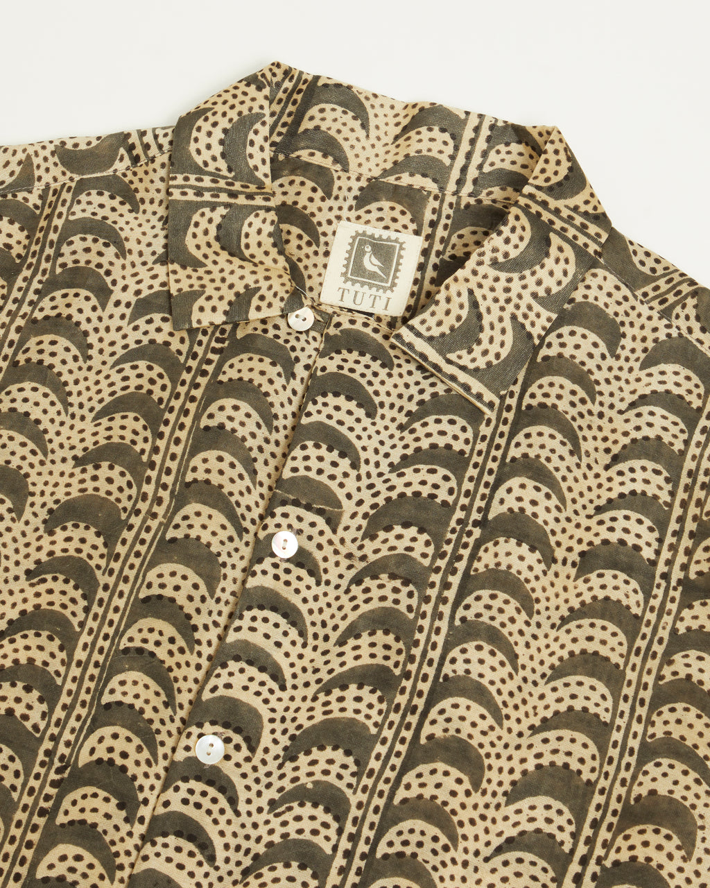 Khajur Pure Chanderi Silk Shirt