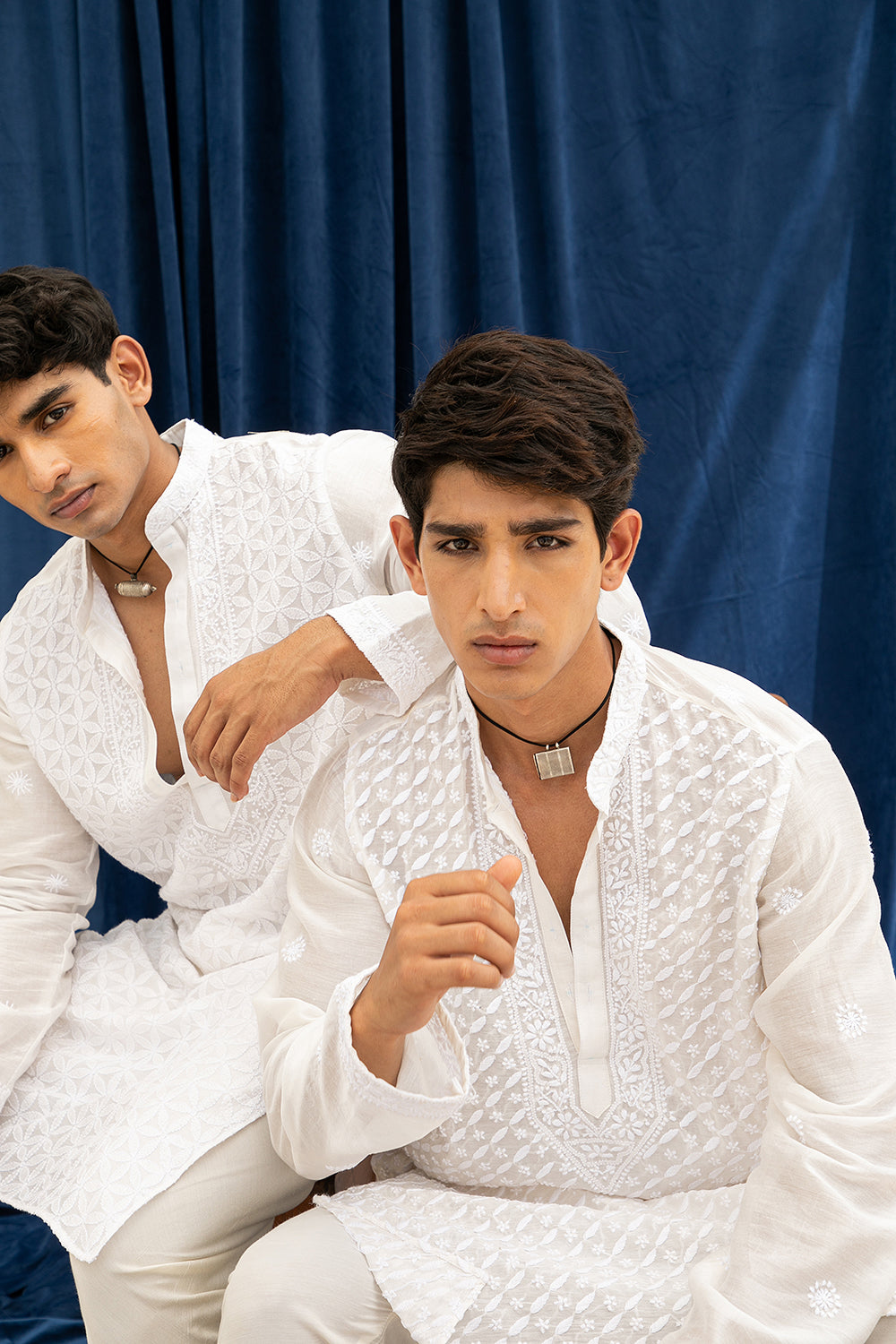 Rumani Chanderi Kurta