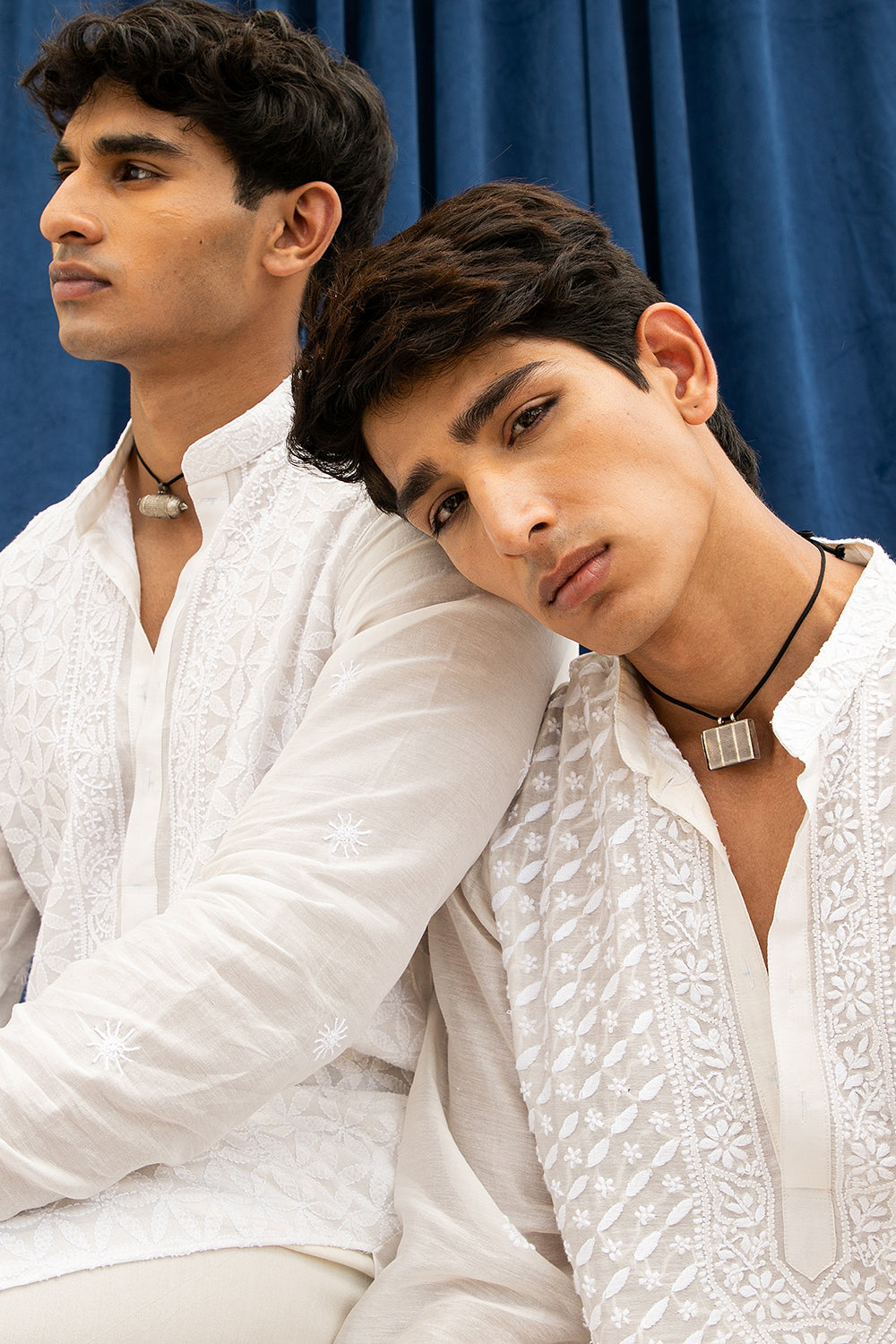 Rumani Chanderi Kurta