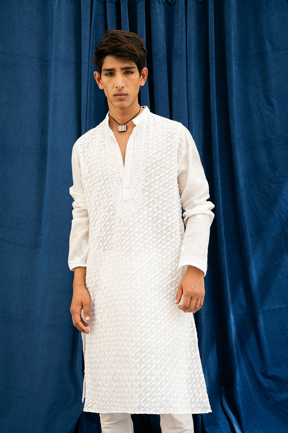 Rumani Chanderi Kurta