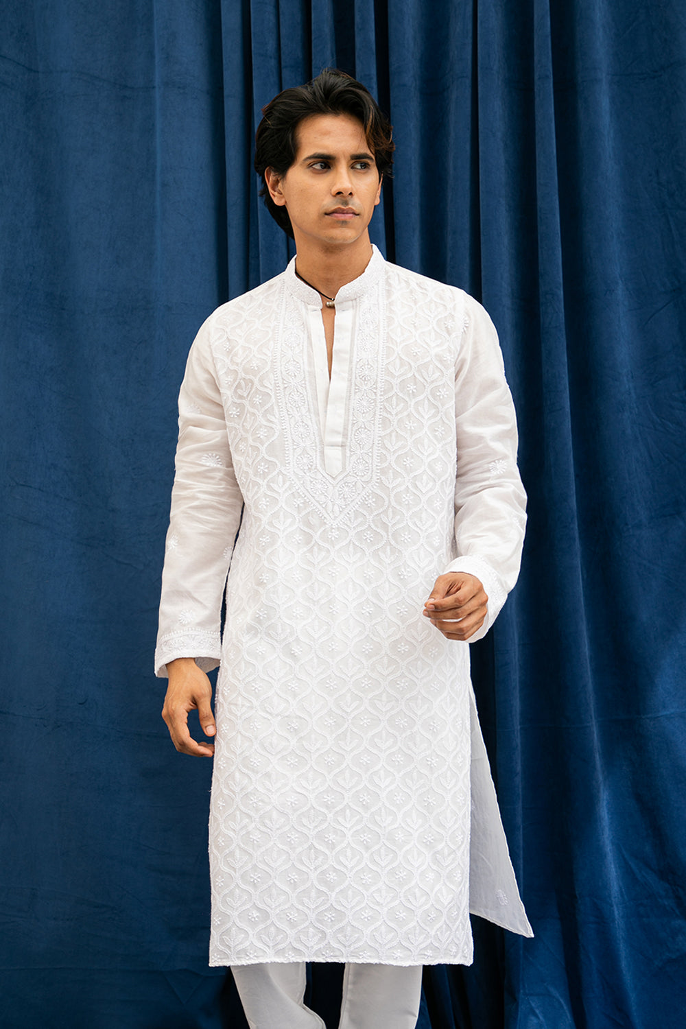 Maahtaab Chanderi Kurta
