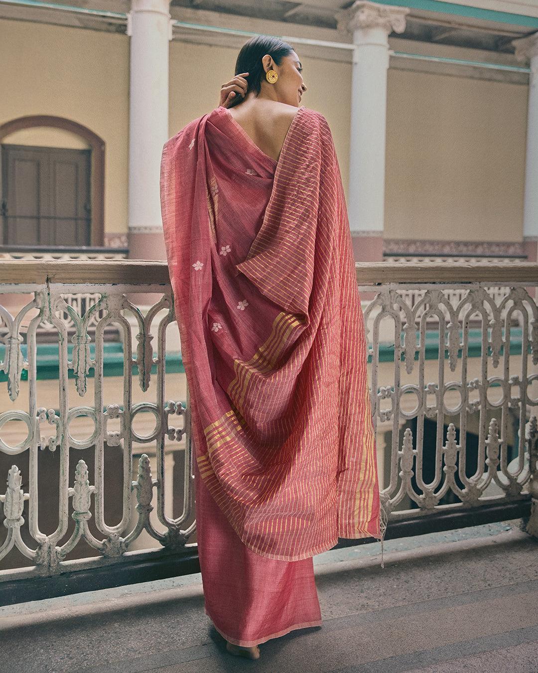Ratan Red Saree