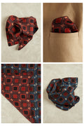 Pasa Ajrakh Dotarfa Pocket Square