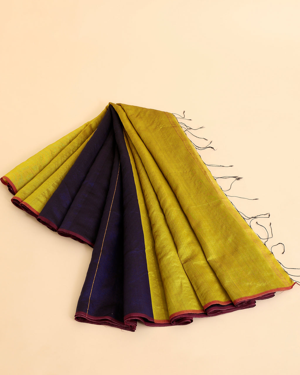 Bimla Golden Blue Saree