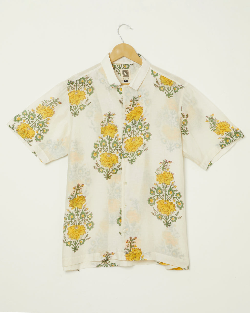 Guldaan Pure Chanderi Silk Shirt