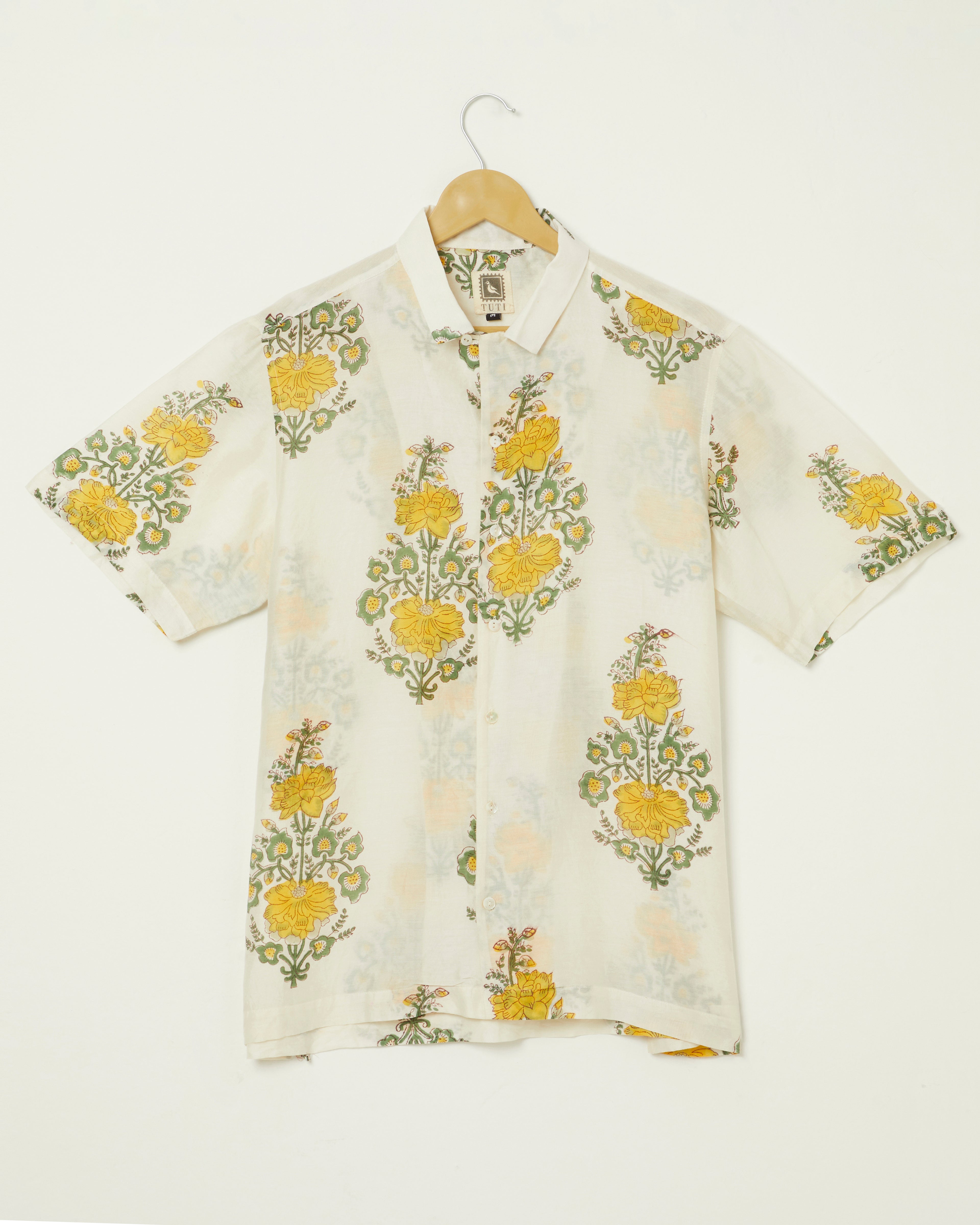 Guldaan Pure Chanderi Silk Shirt