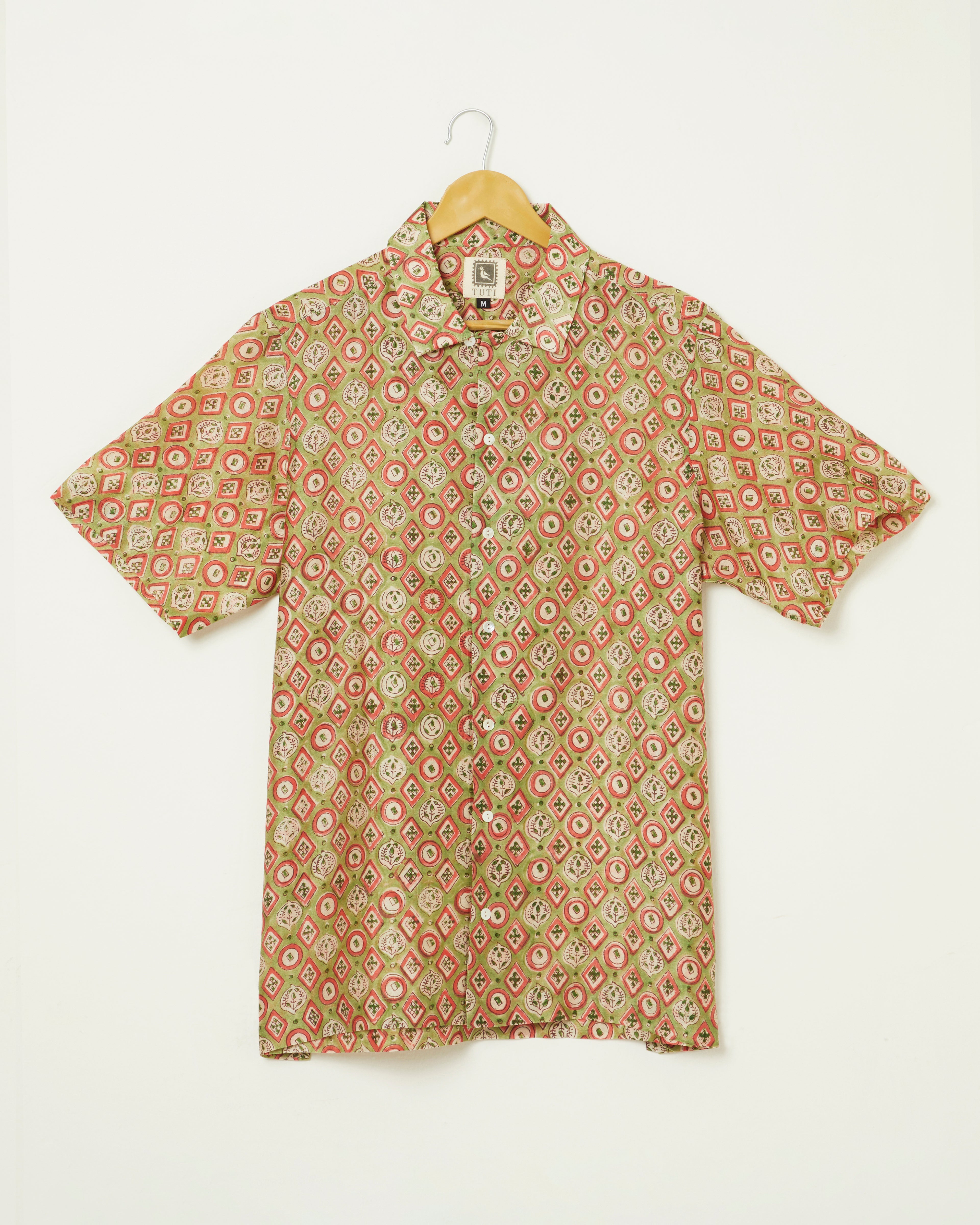 Barfi Pure Chanderi Silk Shirt