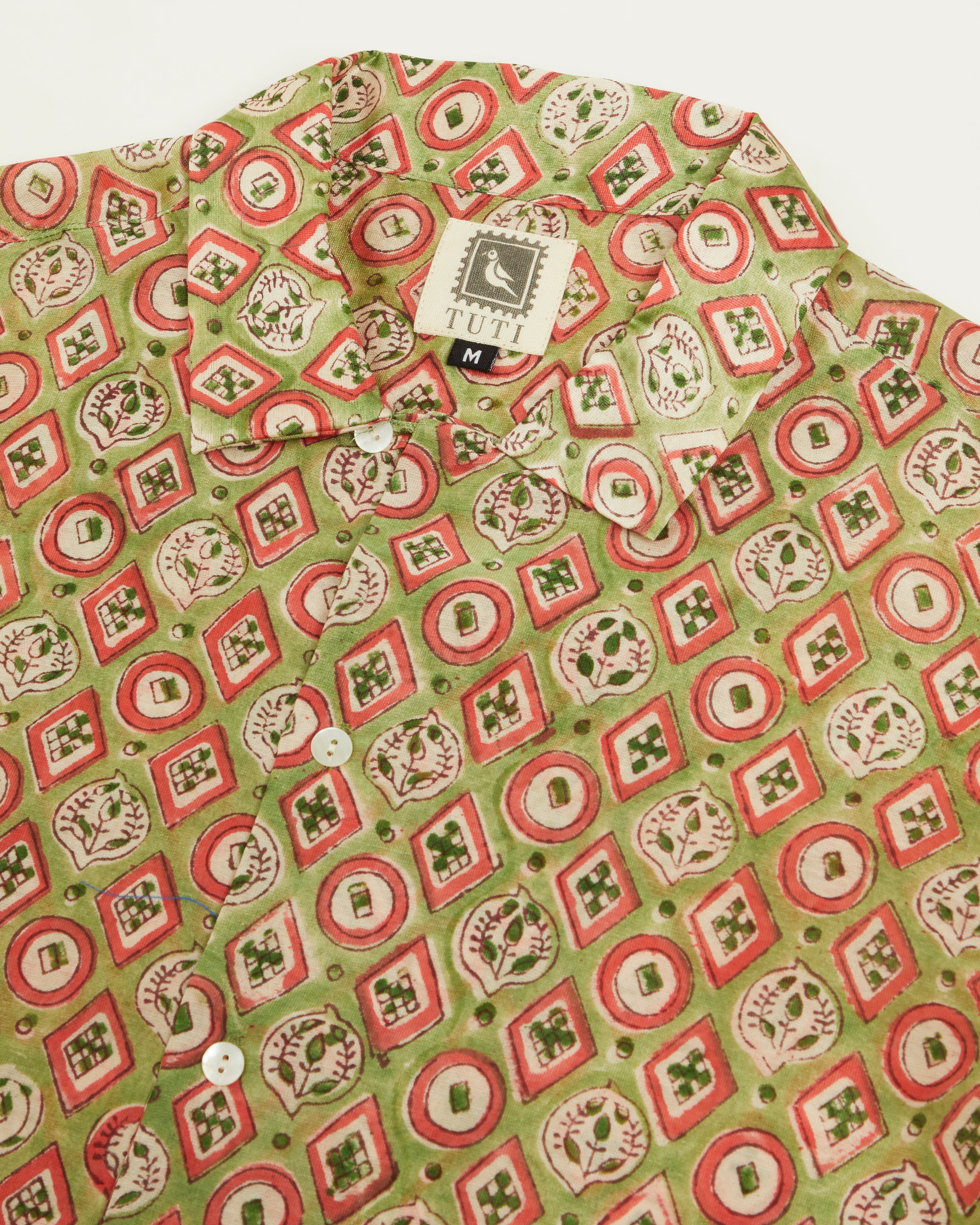 Barfi Pure Chanderi Silk Shirt