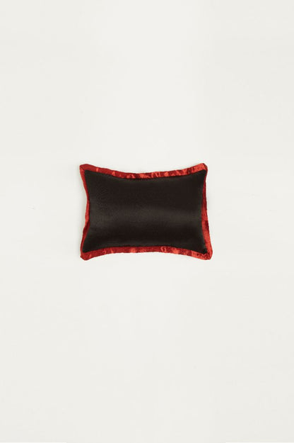 Thej Mashru Ajrakh Rectangle Cushion Cover