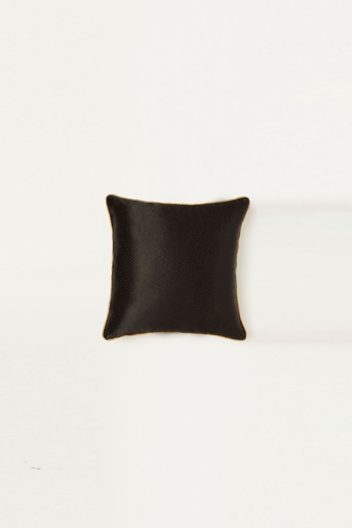 Saar Mashru Ajrakh Square Cushion Cover