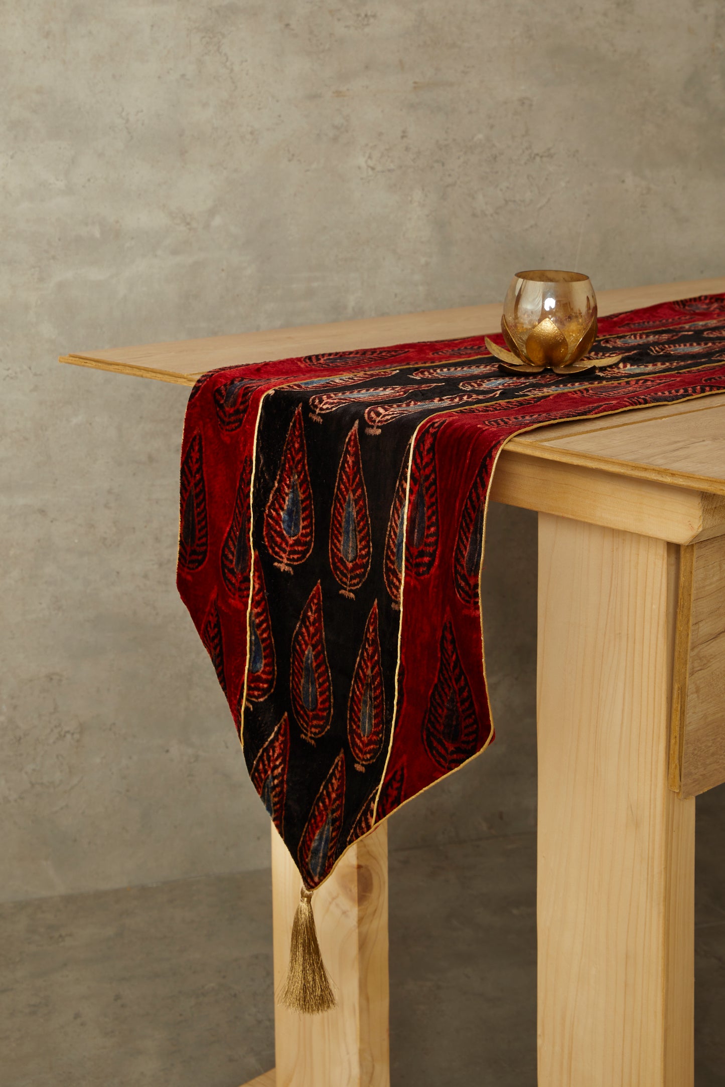 Arth Ajrakh Table Runner