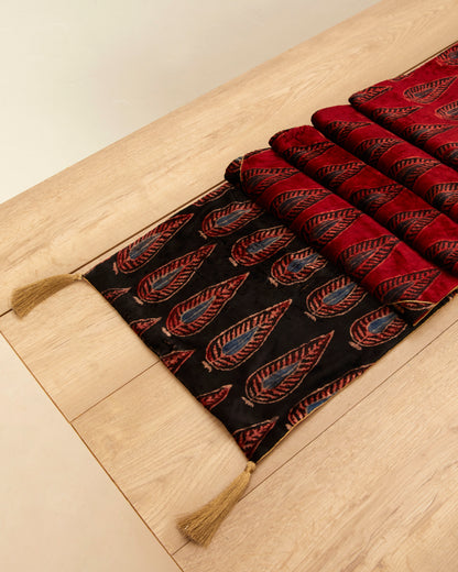 Patra Ajrakh Table Runner