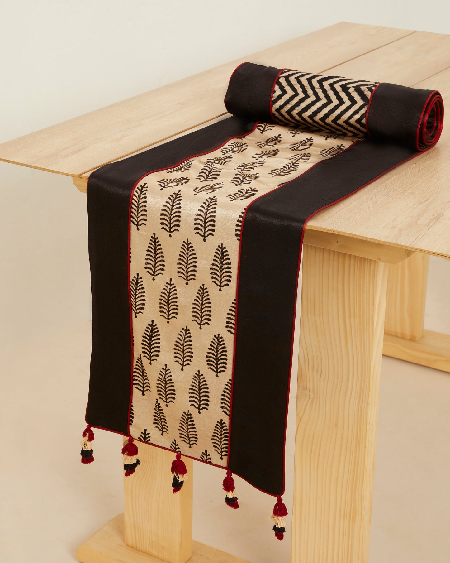 Varsh Ajrakh Table Runner