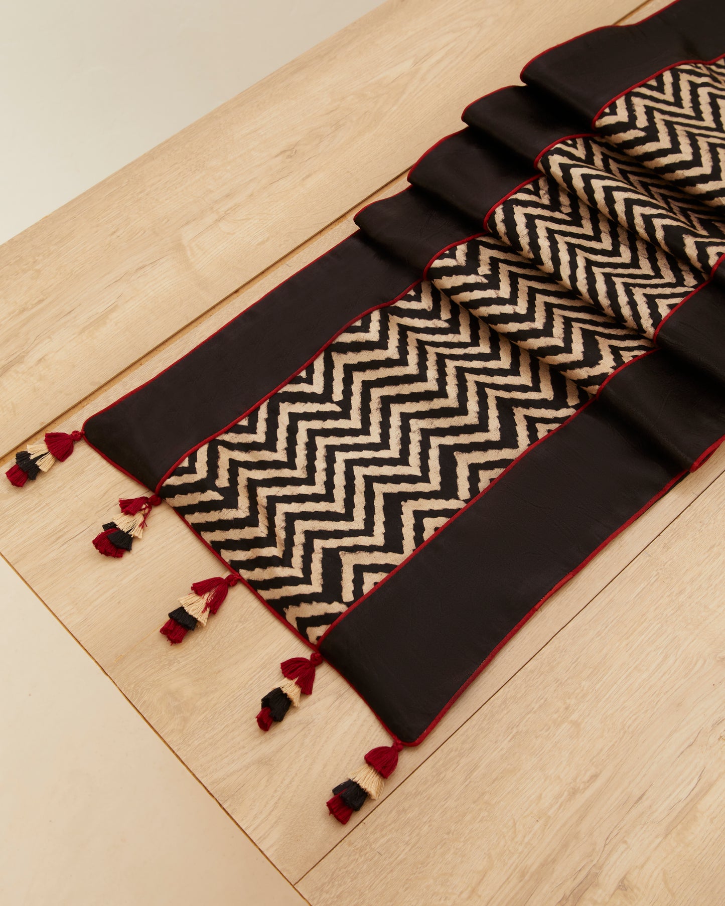 Varsh Ajrakh Table Runner